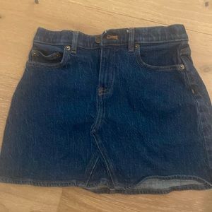 Crewcuts denim mini skirt size 10